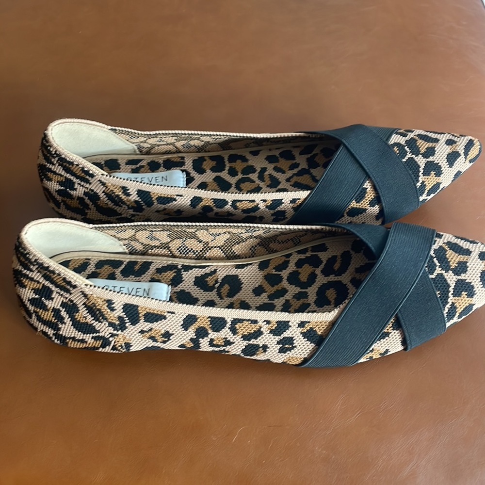 Steven By Steve Madden New York Leopard Print Kni… - image 4